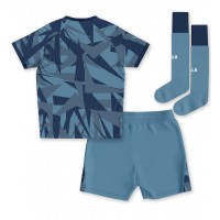 Camisa de time de futebol Aston Villa Replicas 3º Equipamento Infantil 2023-24 Manga Curta (+ Calças curtas)